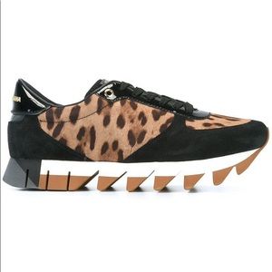 Dolce Gabbana Leopard Sneakers